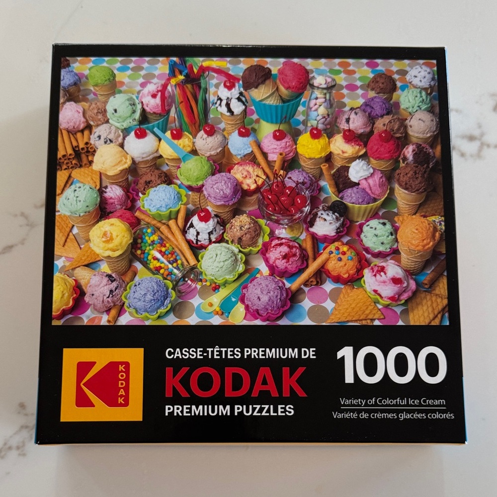 Kodak Premium Puzzle - Colorful Ice Cream Delight